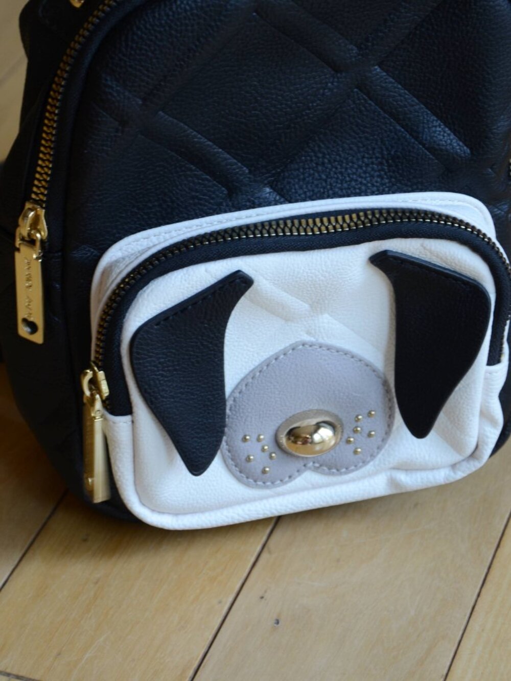 Betsey Johnson Mini Dog Face Backpack - Picture 2 of 12